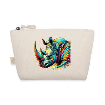Rhinoceros - Organic Pouch - nature - Front