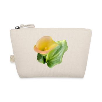 GELBE CALLA-LILIE - Bio-Täschchen - Natur - Vorne
