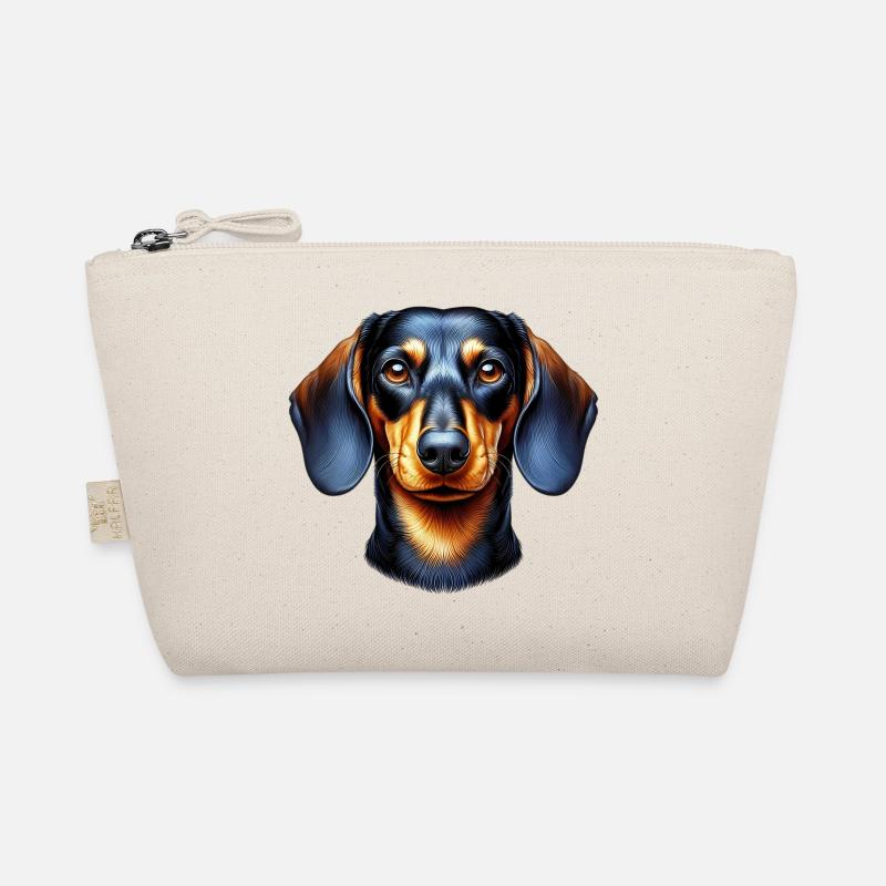 Dachshund - Bio-Täschchen - Natur