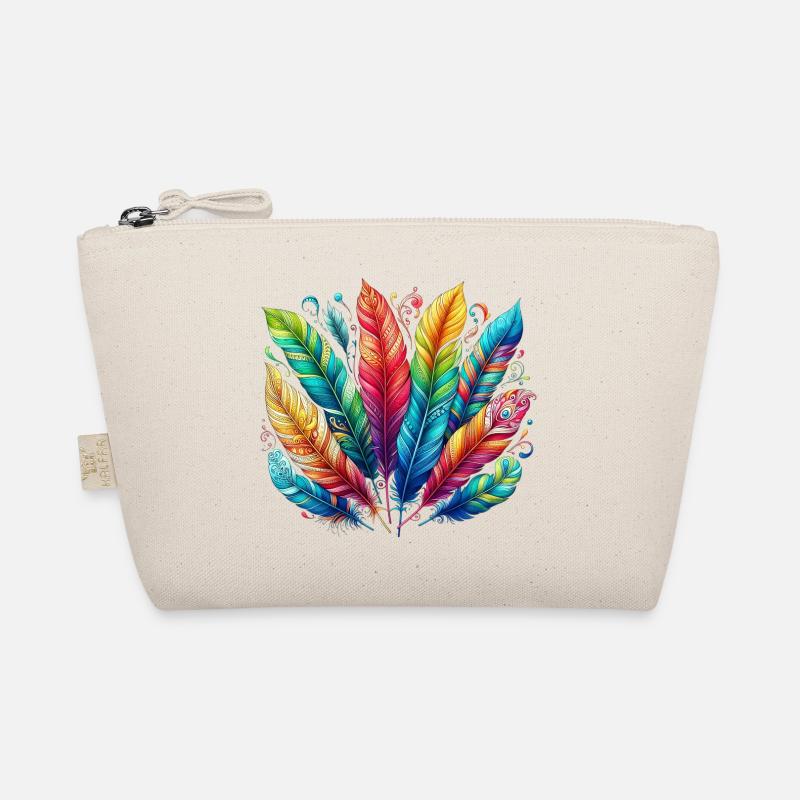 Feather Feather Pen Pens Organic Pouch