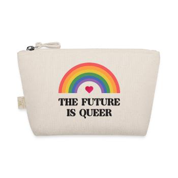 LGBT Pride Month - The Future is Queer - Organic Pouch - nature - Front