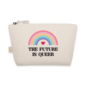 LGBT Pride Month - The Future is Queer - Organic Pouch - nature - Front