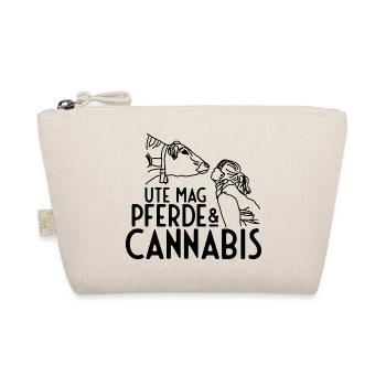 Canabis Hemp Weeding - Organic Pouch - nature - Front