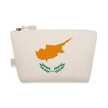 Cyprus Style Design T-Shirt - Organic Pouch - nature - Front