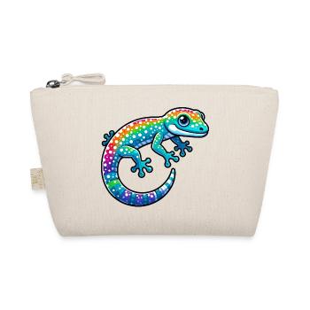 Gecko - Organic Pouch - nature - Front