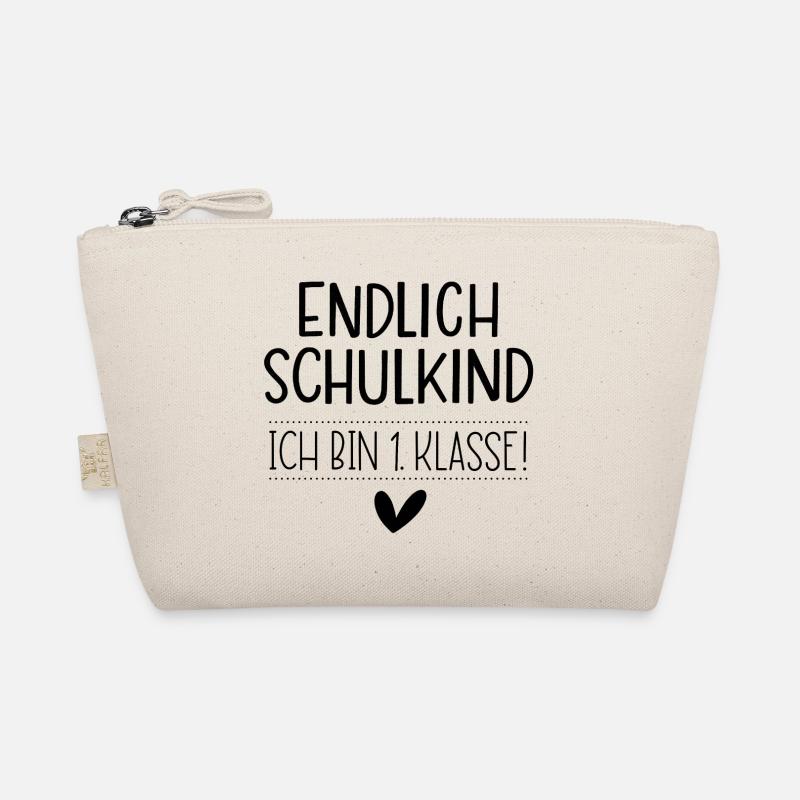 Endlich Schulkind Bio-Täschchen