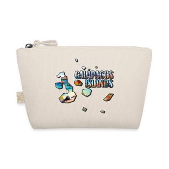 Aquarell Landkarte Galapagos - Bio-Täschchen - Natur - Vorne