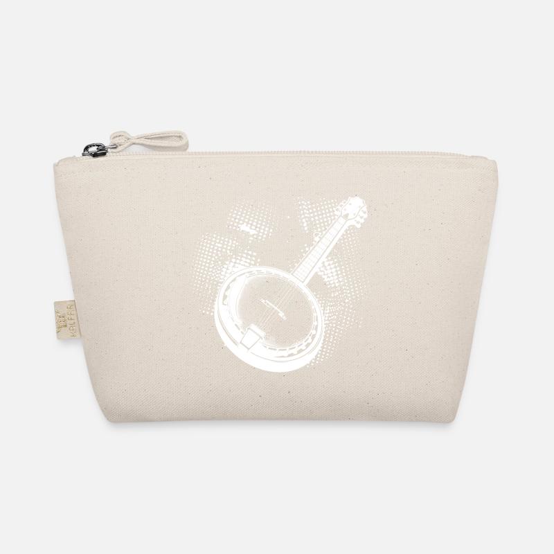 Banjo Sketch Organic Pouch