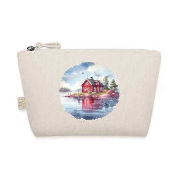 Maison suédoise cadeau de vacances maison suédoise - Trousse biologique - nature - Devant