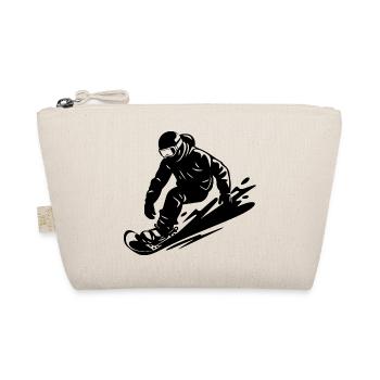 Snowboarders - Organic Pouch - nature - Front