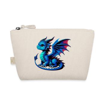 Drache - Bio-Täschchen - Natur - Vorne