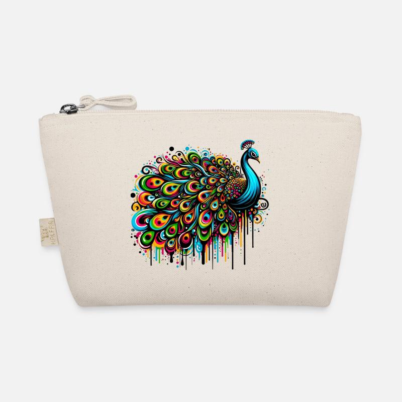 Pfau Bio-Täschchen