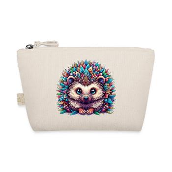 Hedgehog - Organic Pouch - nature - Front