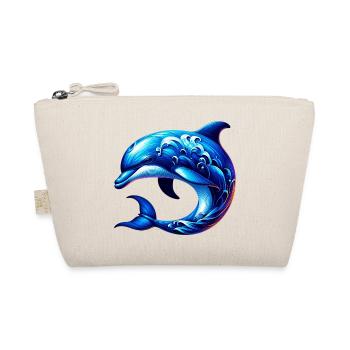 Delfin - Bio-Täschchen - Natur - Vorne