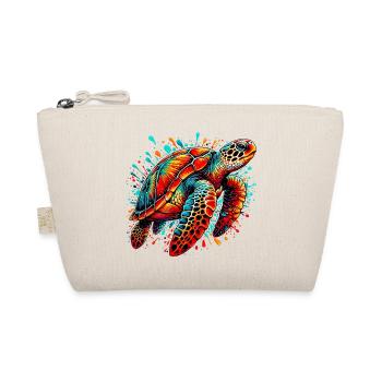 Turtle - Organic Pouch - nature - Front