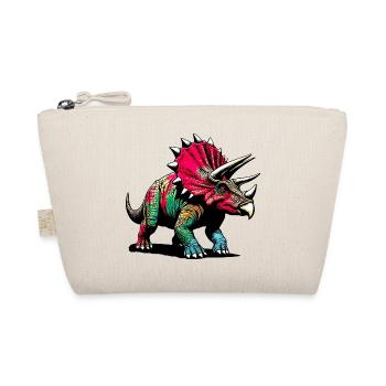 Dinosaurier - Bio-Täschchen - Natur - Vorne