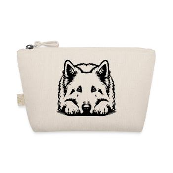 Schweizer Schäferhund - Bio-Täschchen - Natur - Vorne