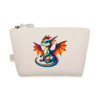 Drache - Bio-Täschchen - Natur - Vorne