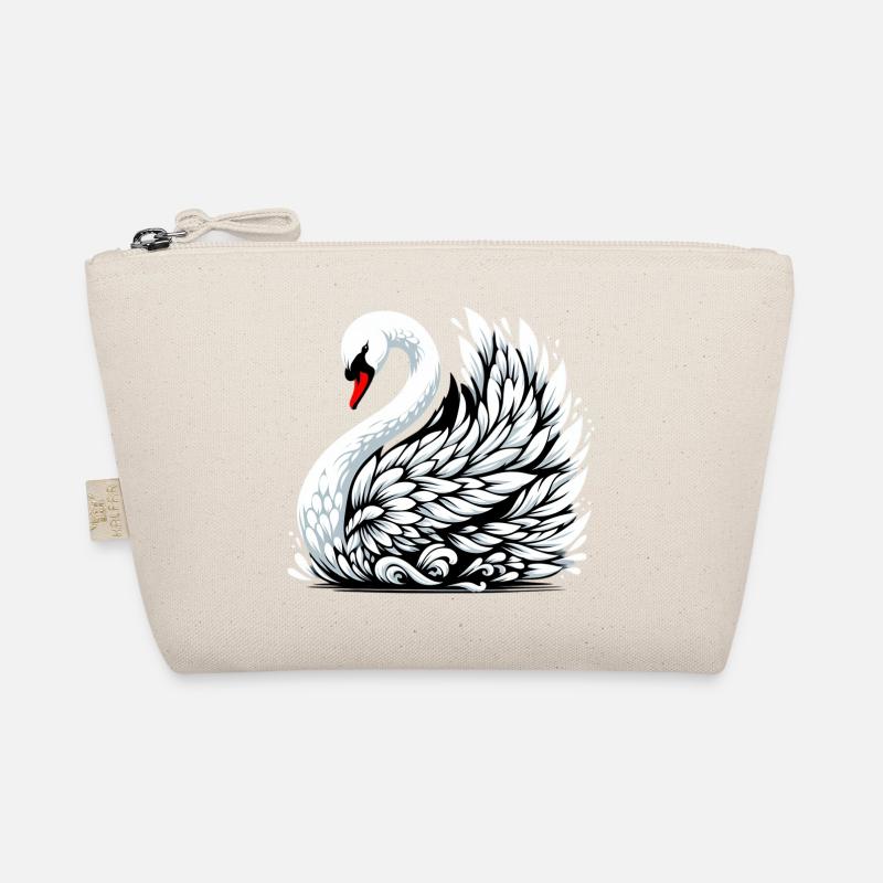 Schwan - Bio-Täschchen - Natur