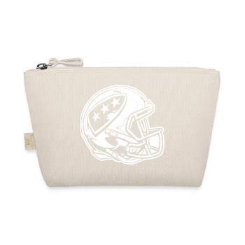 Football Helmet - Organic Pouch - nature - Front