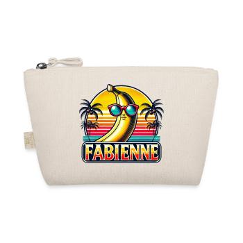 Fabienne style rétro et humoristique - Trousse biologique - nature - Devant