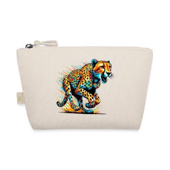 Cheetah - Organic Pouch - nature - Front