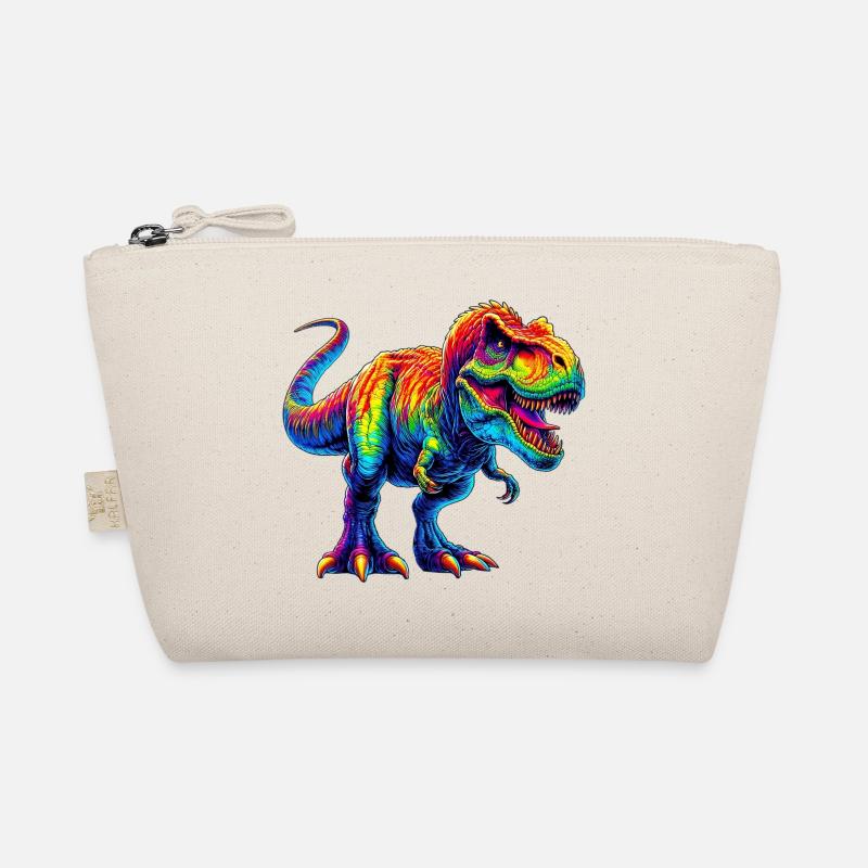 Dinosaurier - Bio-Täschchen - Natur