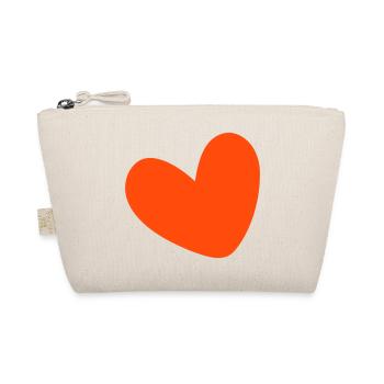 Coeur rempli de couleurs - Trousse biologique - nature - Devant