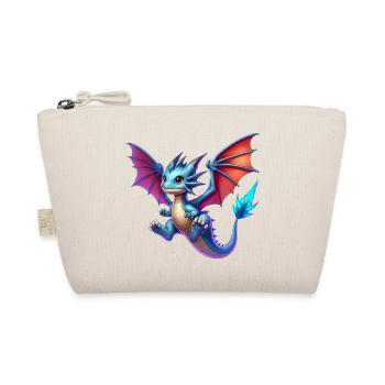 Drache - Bio-Täschchen - Natur - Vorne
