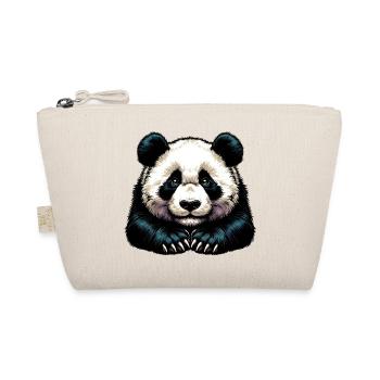 Panda - Bio-Täschchen - Natur - Vorne