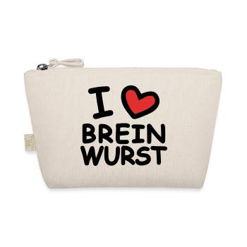 I Love Breinwurst - Bio-Täschchen - Natur - Vorne