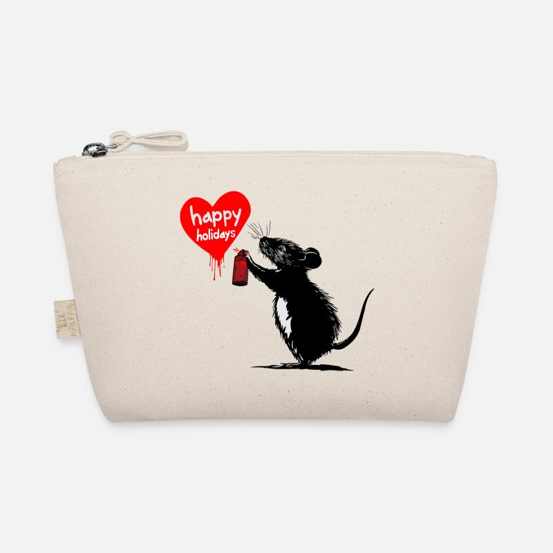 Holiday Rebel: Graffiti Greetings Organic Pouch
