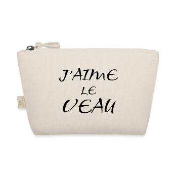 J'aime le veau -humour - Trousse biologique - nature - Devant