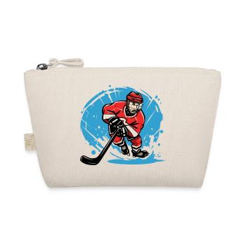 Eishockeyspieler - Bio-Täschchen - Natur - Vorne