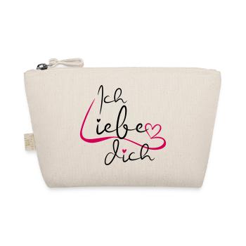 I Love You Scripture - Organic Pouch - nature - Front