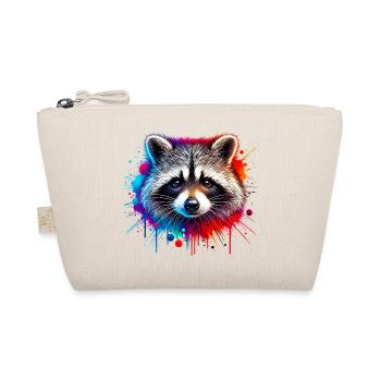 Waschbär - Bio-Täschchen - Natur - Vorne