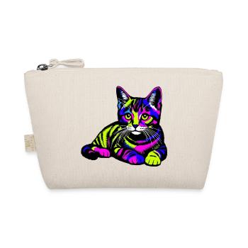 Katze - Bio-Täschchen - Natur - Vorne