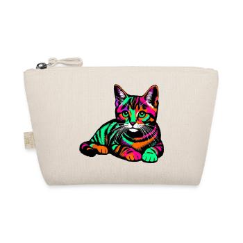 Katze - Bio-Täschchen - Natur - Vorne