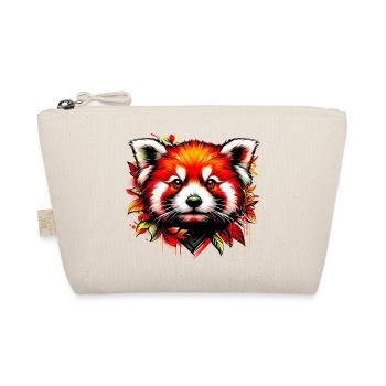 Red panda - Organic Pouch - nature - Front