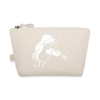Dessin de fille de violon - Trousse biologique - nature - Devant