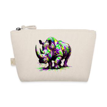 Rhinoceros - Organic Pouch - nature - Front