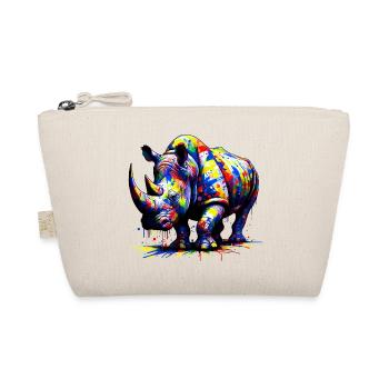 Rhinoceros - Organic Pouch - nature - Front