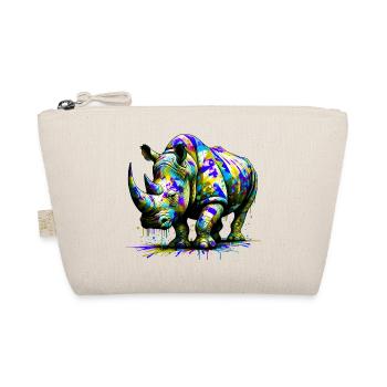 Rhinoceros - Organic Pouch - nature - Front