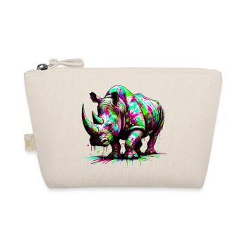 Rhinoceros - Organic Pouch - nature - Front
