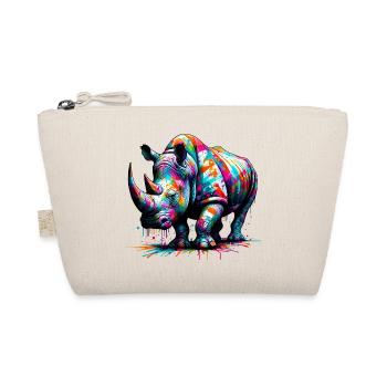 Rhinoceros - Organic Pouch - nature - Front