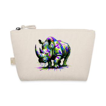 Rhinoceros - Organic Pouch - nature - Front