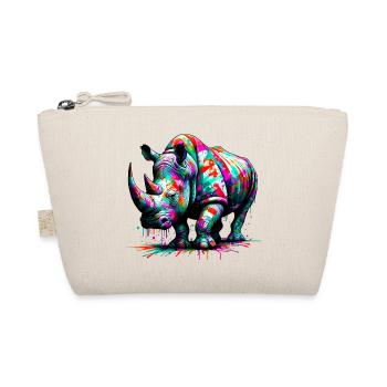 Rhinoceros - Organic Pouch - nature - Front