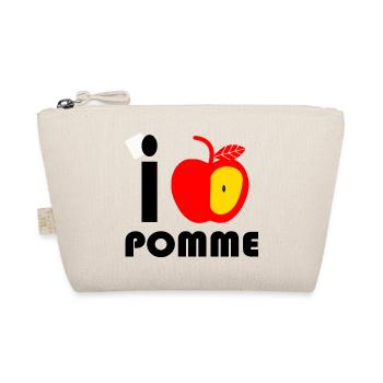 i love pomme - Trousse biologique - nature - Devant