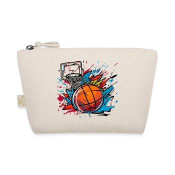 Basketball Graffiti - Organic Pouch - nature - Front