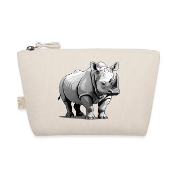 Rhinocéros Nashorn - Autocollant Animal - Trousse biologique - nature - Devant